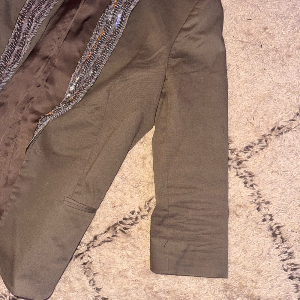 Jay Ahr blazer with metal sequin embellishment